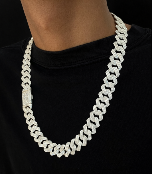 GRUMMET CHAIN 15MM - PRATA 925