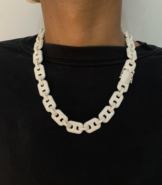 BORNES CHAIN - PRATA 925
