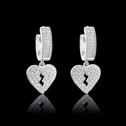 ARGOLA BROKEN LOVE - PRATA 925